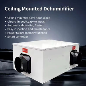 Deshumidificador <span class=keywords><strong>de</strong></span> conducto <span class=keywords><strong>de</strong></span> techo comercial 220V 60L/D 100P/D <span class=keywords><strong>R410a</strong></span> basado en compresor nuevo para el hogar Hotel restaurante almacén - Product Image 3