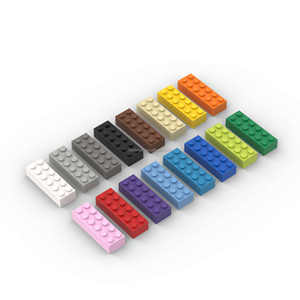 2456 Baustein, 2 X 6 Konstruktive Bausteine DIY-Spielzeug, Klemmbausteine, Pädagogisches Spielzeug für Jungen und Mädchen - Product Image 1