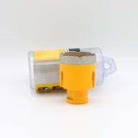 Forets diamantés brasés sous vide sec de qualité supérieure pour scie cloche granit marbre 45mm haute qualité