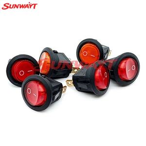 Interrupteur à bascule éclairé rouge et bleu à 2 positions, 3 broches, commande marche/arrêt pour équipement de machine de jeu - Product Image 3