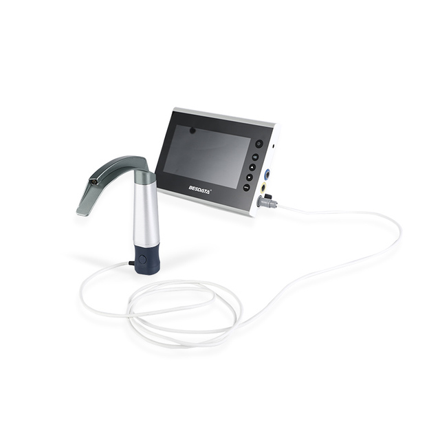 BESDATA Reusable 7-Inch Video Laryngoscope CE/ISO Certified Class I Medical Device 1-Year Warranty for Faster Difficult