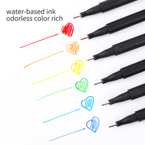 Ensemble <span class=keywords><strong>de</strong></span> marqueurs fins Giorgione 0,4 mm, 36 couleurs, <span class=keywords><strong>encre</strong></span> noire et marqueurs d'art colorés pour étudiants, pointe fine pour écrire et dessiner - Product Image 6