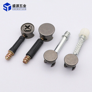 Shengyuan Three In One Connector Zinc Alloy 10 12 15 Cm Cabinet Door Hardware With Cover - Product Image 3