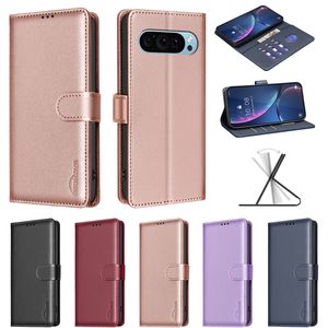 เคสโทรศัพท์มือถือแบบพับได้หนัง PU หรูหรา พร้อมช่องใส่บัตรและขาตั้ง สำหรับ <span class=keywords><strong>Google</strong></span> Pixel 9 Pro 16 Pro Max - Product Image 6