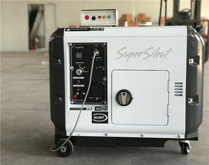 เครื่องกำเนิดไฟฟ้าดีเซล FSH รุ่นใหม่ ซูเปอร์ไซเลนซ์ 6kva พร้อมระบบ ATS, เครื่องยนต์ดีเซล 4 จังหวะ ระบายความร้อนด้วยอากาศ เครื่องกำเนิดไฟฟ้าแบบเงียบ - Product Image 1