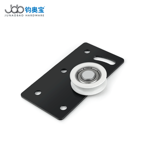 Accesorios para Puertas Correderas de <span class=keywords><strong>Armario</strong></span>: <span class=keywords><strong>Rueda</strong></span> Superior, Rodillo de Riel <span class=keywords><strong>Inferior</strong></span>, Rodamiento Suave de Hierro, Uso Moderno en Apartamentos y Hoteles - Product Image 4