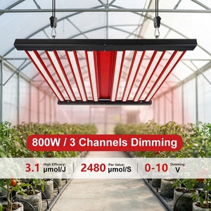 Lámpara <span class=keywords><strong>LED</strong></span> de <span class=keywords><strong>Cultivo</strong></span> de 800W de Alto Rendimiento con Lente de Precisión <span class=keywords><strong>para</strong></span> <span class=keywords><strong>Cultivo</strong></span> Comercial de Tomate, Fresa y Pepino - Product Image 5