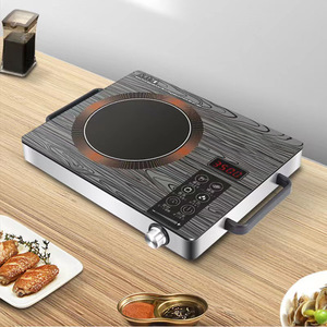 Electric Ceramic Cooktop 110V <b>Touch</b> Panel Single Burner Smooth Surface Induction Cooktop For Kitchen Use - Product Image 1
