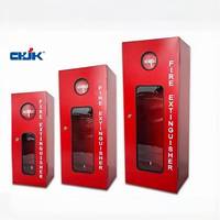 Armoire pour extincteur Jinkai, enrouleur de tuyau d'incendie, en acier inoxydable/acier au carbone, revêtement en poudre, léger et portable