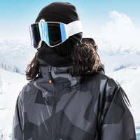 Masque de ski avec monture PC OTG, lunettes de snowboard magnétiques, verres polarisés anti-buée, équipement de sécurité pour sports de neige, logo personnalisé