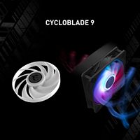 Pour MAG Coreliquid A15 360 - Refroidissement liquide AIO ARGB - Radiateur 360 mm - Trois ventilateurs ARGB PWM de 120 mm - EZ Connect - Support universel