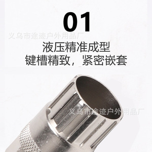 เครื่องมือถอดชุดขับจักรยาน ซ็อกเก็ตเหล็ก ขนาดเดียว สำหรับซ่อมจักรยานเสือหมอบและเสือภูเขา - Product Image 1