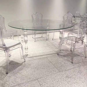 Sillas de plástico apilables portátiles para exteriores, tumbonas baratas para cenar para hoteles, villas, bodas, superventas, muebles para eventos - Product Image 3