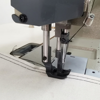 Machine à coudre à double aiguille pour cuir, machine à coudre robuste pour matériaux épais RN-4420D1