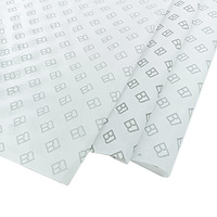 Papier cadeau personnalisé, papier d'emballage pour vêtements, papier de soie imprimé