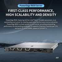 Servidor en Rack R650 1U con Doble Intel Xeon Scalable para Virtualización