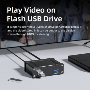 UNISHEEN JM1000-Plus Décodeur vidéo matériel haute performance H.264 H.265 1080P Full HD avec sortie HDMI pour YouTube <span class=keywords><strong>Facebook</strong></span> - Product Image 5