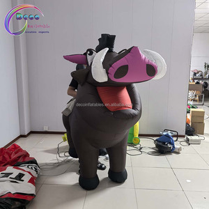 Costume de dessin animé gonflable de conception de <span class=keywords><strong>sanglier</strong></span> personnalisé pour les représentations scéniques annonçant des objets gonflables - Product Image 4