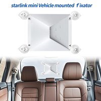 Support de voiture mini 2025 le plus récent pour Starlink, fixation solaire ABS à forte aspiration pour vitres de voiture