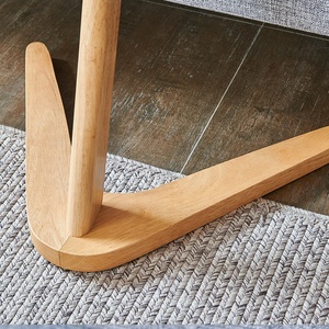 <span class=keywords><strong>Tavolino</strong></span> da Tè Rotondo dal Design Semplice, <span class=keywords><strong>Tavolino</strong></span> Laterale <span class=keywords><strong>in</strong></span> <span class=keywords><strong>Legno</strong></span> per <span class=keywords><strong>Soggiorno</strong></span> - Product Image 4