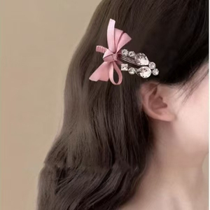 Nuevas Horquillas de Diseño Exclusivo 2026, Dulces Lazos Azules y Rosas, Lindas y Exquisitas Horquillas para Mujer, Joyería de Moda al por Mayor - Product Image 1