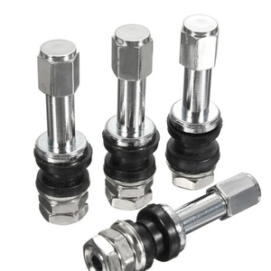 TR48E <span class=keywords><strong>Valve</strong></span> de pneu de voiture Boulon <span class=keywords><strong>Tubeless</strong></span> Roue Pneu Buse Anti-fuite <span class=keywords><strong>Valve</strong></span> de pneu pour Auto et Moto - Product Image 2