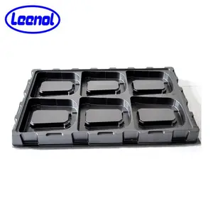 Leenol Factory Plastic Conductive PCB Blister Tray Packaging Plastic Tray ESD Tray Package Blister