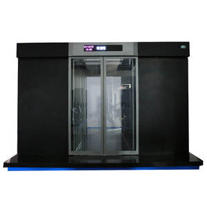 Lạnh lối đi ngăn chặn hệ thống trung tâm dữ liệu mạng Tủ thiết kế thông minh Kệ Mạng Giá cửa khóa điện cho trung tâm dữ liệu - Product Image 2