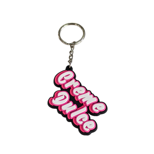 Design 2024 New OEM Custom 2D Design Letter Shape Keyring Plastic Pvc Rubber logo <b>Key</b> <b>Chain</b> Silicone Keychain - Product Image 6
