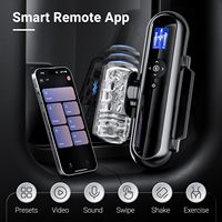 KI-App-gesteuertes Sex-Gerät mit weichem TPE-Kanal, Blowjob-Spielzeug, automatischer Stoß- und Vibrationsfunktion, Masturbator für Männer