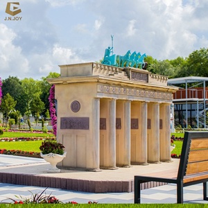SGMS13 famoso mondo Brandenburg Gate punto di riferimento in miniatura edificio modello di paesaggio per la visualizzazione - Product Image 1
