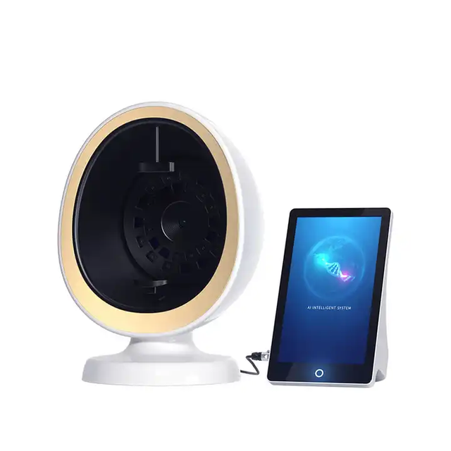 Popular Lamp Scan Beauty Smart Mirror Skin Testing Machine Facial Skin Analyzer 3D Beauty Salon Use Face Camera Magic Mirror