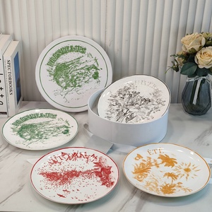 Hot Sale Four Seasons Exquisite Plate <b>Set</b> Ceramic <b>Dinner</b> <b>Set</b> - Product Image 2