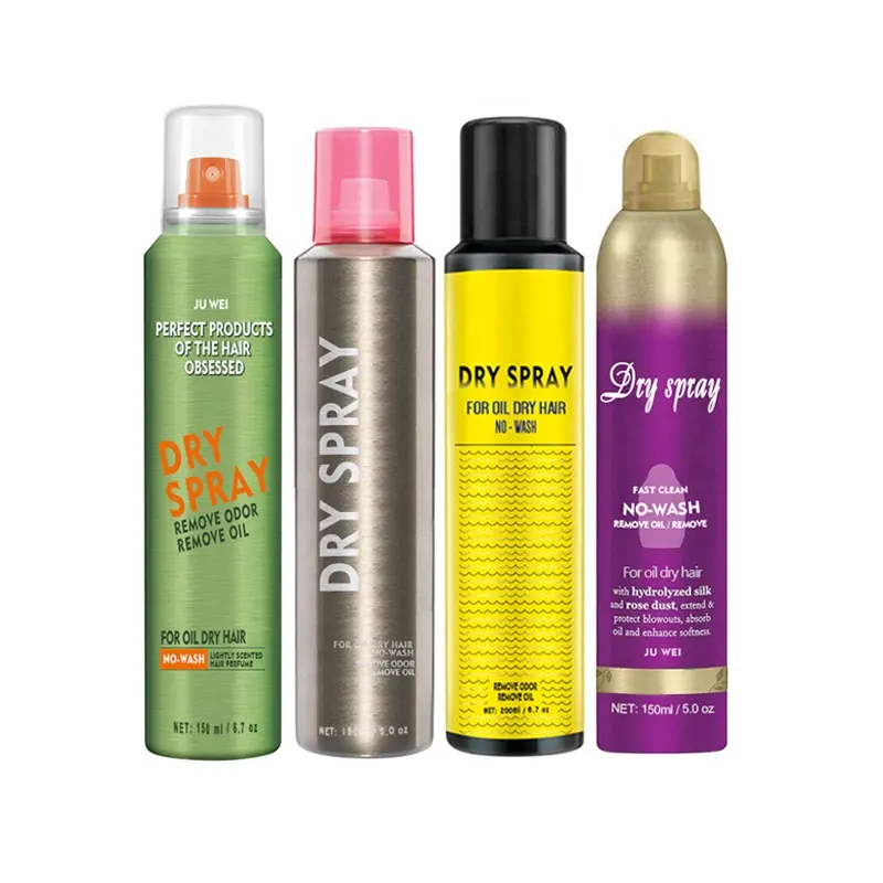 150ml custom oem natural hair fresh dry shampoo spray in polvere