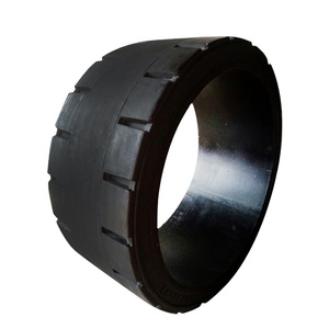 Pneus pleins lisses et plats pour chariots élévateurs 28x12x22 28x10x22 28x7x22 28x14x22 28x16x22 Accessoires pour chariots élévateurs - Product Image 5