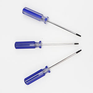 Tournevis de sécurité T8 T9 T10 de qualité bricolage avec pointe magnétique à tête <span class=keywords><strong>Torx</strong></span> à poignée double couleur en plastique - Product Image 5