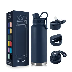 Goed Verkopende Fabriek Outlet Custom 40Oz Fiets Roestvrij Staal Vacuüm Thermos Waterfles