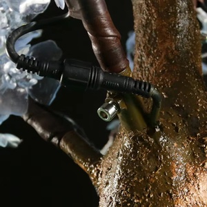 Árbol <span class=keywords><strong>de</strong></span> metal <span class=keywords><strong>LED</strong></span> <span class=keywords><strong>de</strong></span> cerezo artificial con luz blanca para exteriores para decoración <span class=keywords><strong>de</strong></span> patio o jardín para <span class=keywords><strong>Navidad</strong></span> con voltaje <span class=keywords><strong>de</strong></span> 110V/220V - Product Image 3