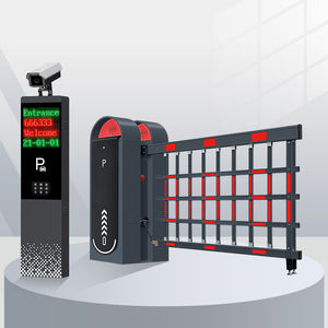 주차 시스템 헤비 듀얼박스 드롭 야외 철도 건널목 도로 붐 자동 주차 배리어 게이트 - Product Image 1