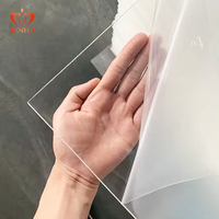 Plaque acrylique transparente Kinho 2000x3000mm 4x8ft 4x6ft 3mm 4mm 12mm 100% vierge, durable pour éclairage LED