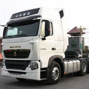จีนใช้รถบรรทุกหัวลาก Sinotruck 430 450 540 แรงม้า 6x4 8x4 40-100 ตัน รุ่น A6 A7 T7 T7H Howo - Product Image 1