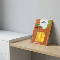 Quadratische Papier-Gel-Duftmaske Natürliche Verdunstung 6x6 Tragbar für Auto & Zuhause