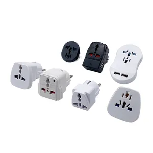 Adaptateur de voyage européen AU 220V à 110V convertisseur tout en 1 prise et prise industrielles étanches meilleure prise de voyage avec USB