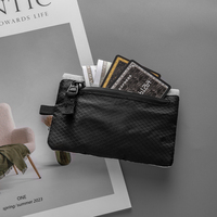 Dompet Koin Mini Dompet Perjalanan Tas Organizer Uang Kecil Kantong Kartu Kredit Bank Dompet Ramping Tempat Kartu dengan Ritsleting