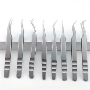 Pinzas de Acero Inoxidable de Alta Calidad para Cejas y Pestañas, con Logotipo Personalizable, Fáciles de Usar, Kit de Belleza GZ RTS, Pedidos al por Mayor - Product Image 2