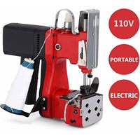 Machine à coudre industrielle pour sceller les sacs, thermosoudage électrique semi-automatique, outil de fermeture pour sacs tricotés
