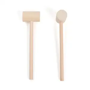 Seafood hammer carb leg hammer carb tools natural wood Factory direct sales 1piece