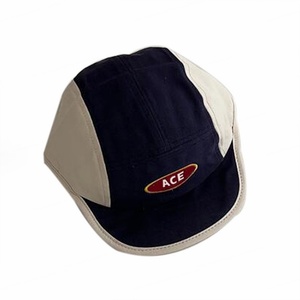 Casquette de camping-car de style coréen d'usine de Guangzhou pour bébé casquette de camping-car en cuir personnalisée avec logo chapeau de soleil de camping-car pour enfants avec boucle mentale - Product Image 5