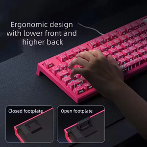 hot-swappable mechanical <b>keyboard</b> for gaming office side-mounted <b>wired</b> gaming <b>keyboard</b> computer laptop stock - Product Image 4