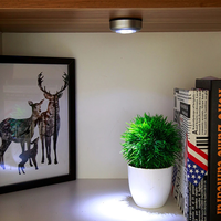 Kanlong-interrupteur tactile sans fil à 3 LED, avec bouton poussoir, pour mur de cuisine, chambre placard, armoire, prix d'usine, nouveau
